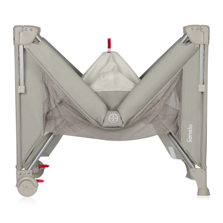 Lionelo - 3 в 1 пътна кошара ELLEN, бежов пясък