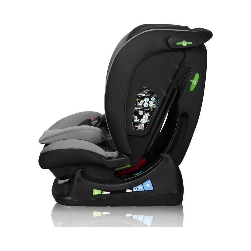 Lionelo - Автокресло AART i-Size 40-150 cm черно/сиво