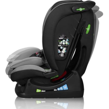 Lionelo - Автокресло AART i-Size 40-150 cm черно/сиво