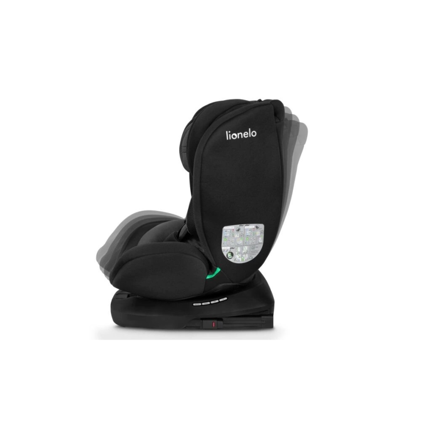Lionelo - Автокресло BASTIAAN i-Size 40-150 cm черно/сиво