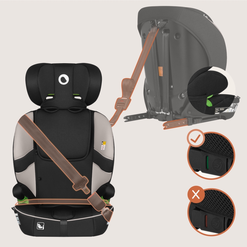 Lionelo - Автокресло BILLY i-Size 76-150 cm бежово латте