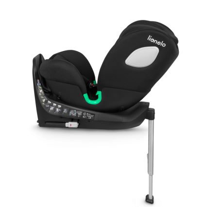 Lionelo - Автокресло BRAAM i-Size с въртяща се база 40-150 cm, черен карбон
