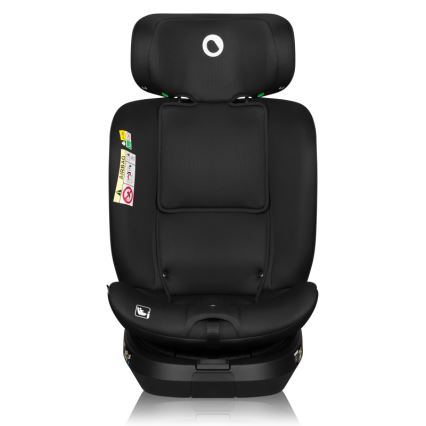 Lionelo - Автокресло BRAVE с въртяща се основа i-Size 40–150 см, черен карбон