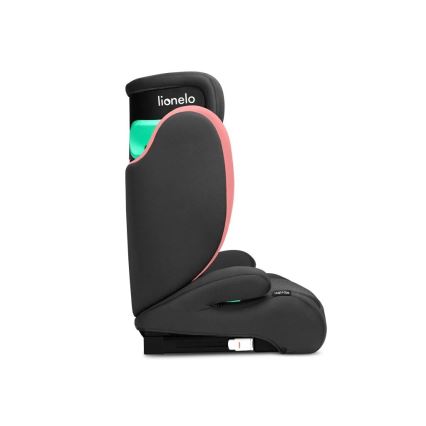 Lionelo - Автокресло HUGO i-Size 100-150 см черно/розово