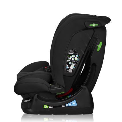 Lionelo - Автокресло IZZY i-Size 40-150 см черен карбон