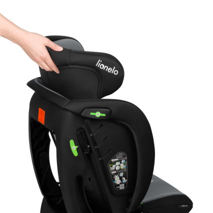 Lionelo - Автокресло IZZY i-Size 40-150 см Черно/Сиво