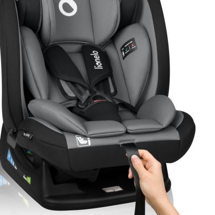 Lionelo - Автокресло IZZY i-Size 40-150 см Черно/Сиво