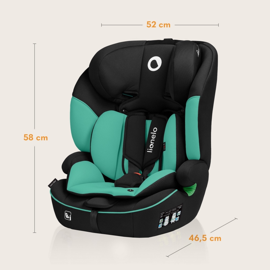 Lionelo - Автокресло LEVI i-Size 76-150 см Изумрудено зелено