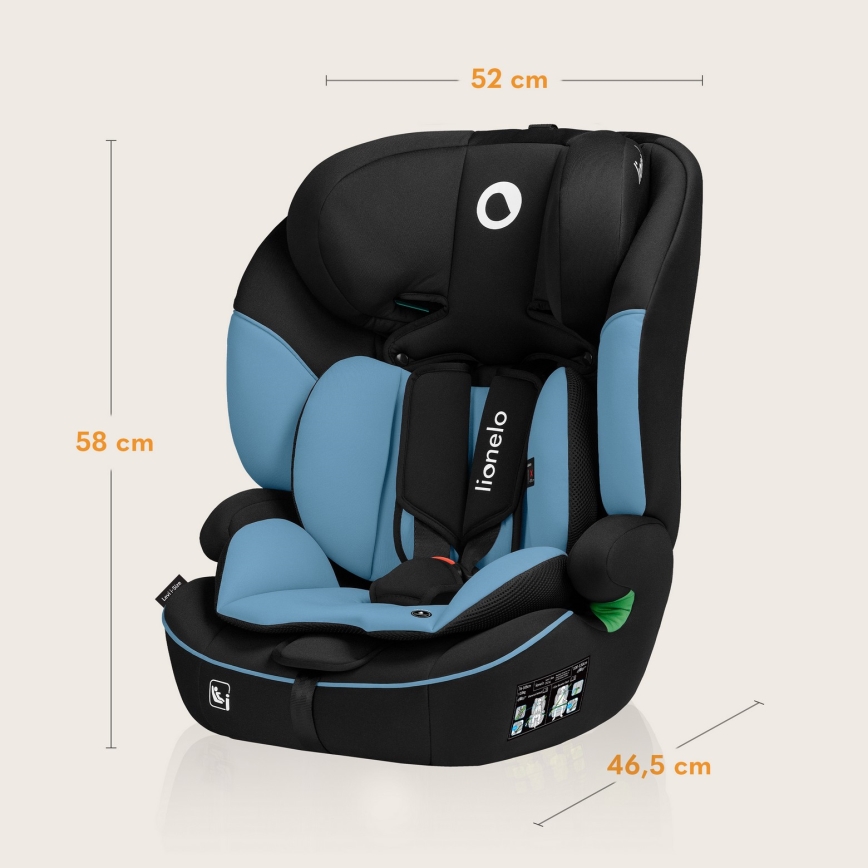 Lionelo - Автокресло LEVI i-Size 76-150 см Кобалтово синьо