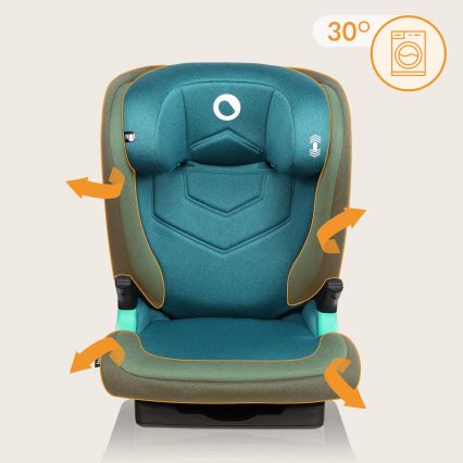 Lionelo - Автокресло NEAL i-Size 100-150 cm тюркоазено-зелено
