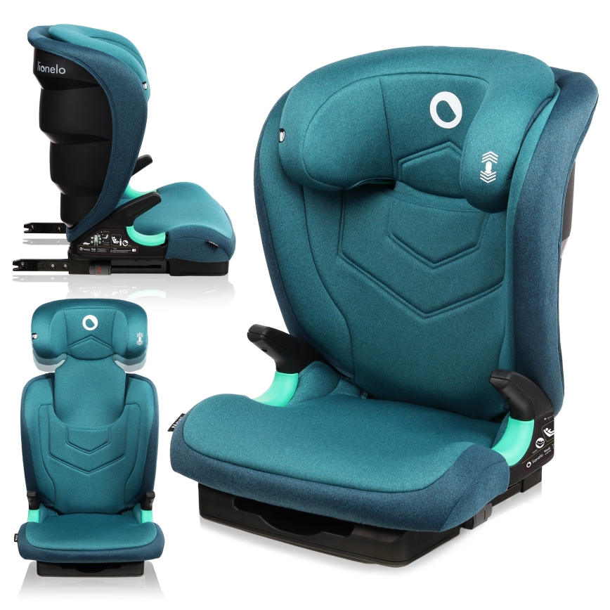 Lionelo - Автокресло NEAL i-Size 100-150 cm тюркоазено-зелено