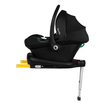 Lionelo - Автокресло с база ASTRID SET i-Size 40-87 cm черно-сиво