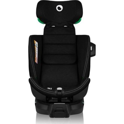 Lionelo - Автокресло с основа, въртящо се HARMONY i-Size 40-150 см черно