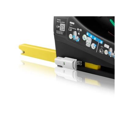 Lionelo - Автокресло с основа, въртящо се NAVY i-Size 40-150 см черно