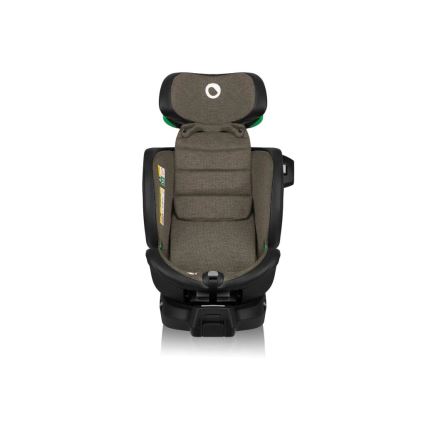 Lionelo - Автокресло с основа, въртящо се HARMONY i-Size 40-150 см черно/маслинено