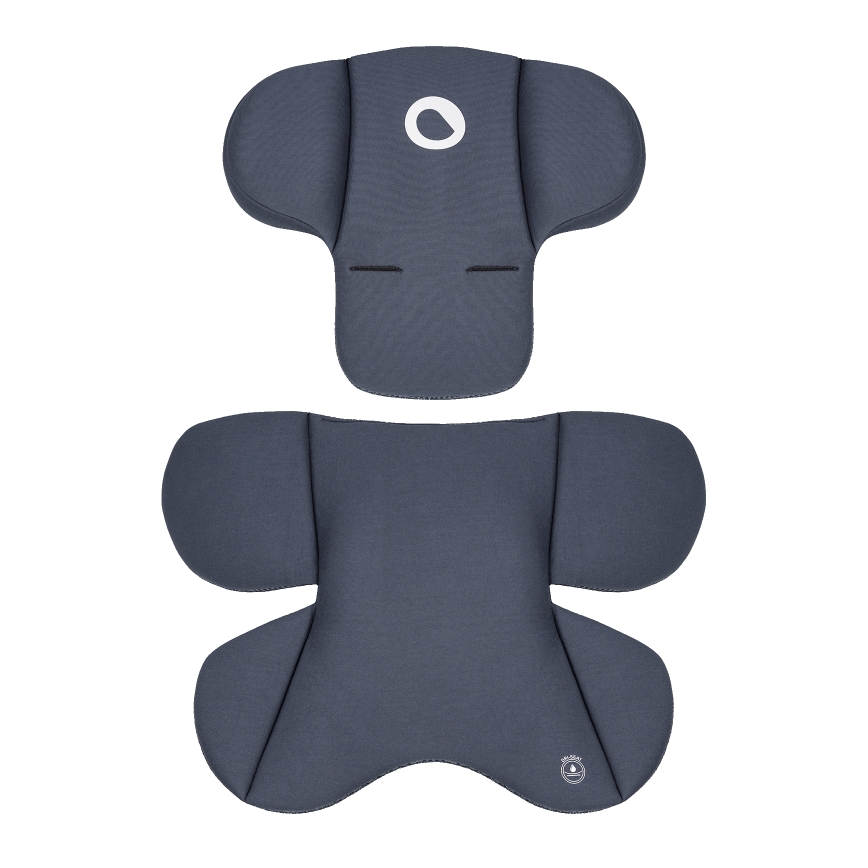 Lionelo - Автокресло с въртяща се база ASTRID SET i-Size 40-87 cm черно/сиво