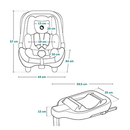 Lionelo - Автокресло с въртяща се база ASTRID SET i-Size 40-87 cm пясъчно бежово