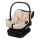 Lionelo - Автокресло с въртяща се база ASTRID SET i-Size 40-87 cm пясъчно бежово