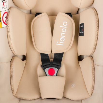 Lionelo - Автокресло с въртяща се база ASTRID SET i-Size 40-87 cm пясъчно бежово