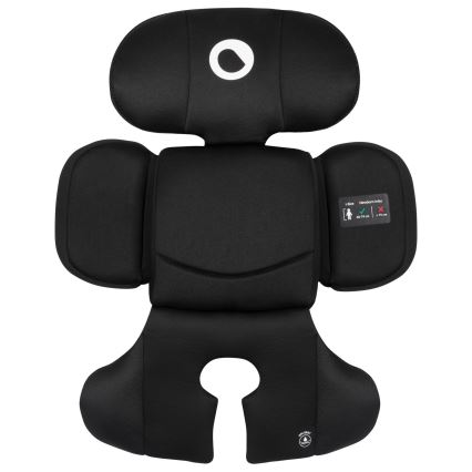 Lionelo - Автокресло с въртяща се база BASTIAAN i-Size 40-150 cm черен карбон