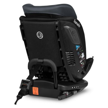 Lionelo - Автокресло с въртяща се база BASTIAAN i-Size 40-150 см Grey Stone