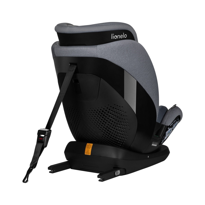 Lionelo - Автокресло с въртяща се база LAVENDER i-Size 76-150 см Сив камък