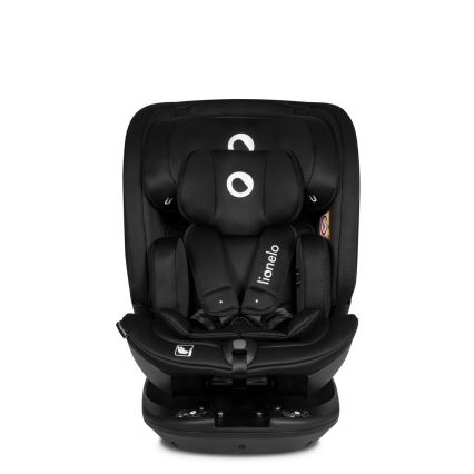 Lionelo - Автокресло с въртяща се основа BASTIAAN i-Size 40-150 см Black Carbon