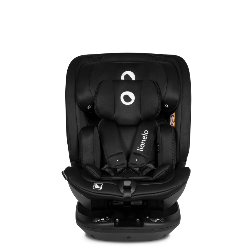 Lionelo - Автокресло с въртяща се основа BASTIAAN i-Size 40-150 см Black Carbon