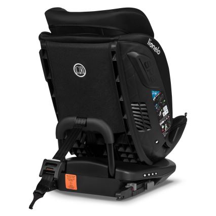 Lionelo - Автокресло с въртяща се основа BASTIAAN i-Size 40-150 см Black Carbon