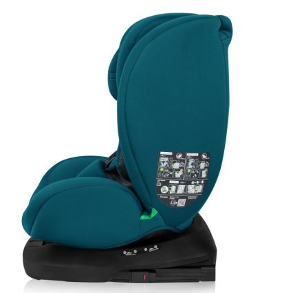 Lionelo - Автокресло с въртяща се основа BASTIAAN i-Size 40-150 см Blue Indigo