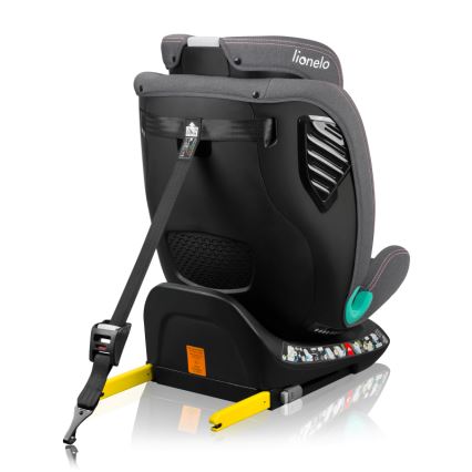 Lionelo - Автокресло с въртяща се основа BASTIAAN ONE i-Size 40-150 cm Pink Rose