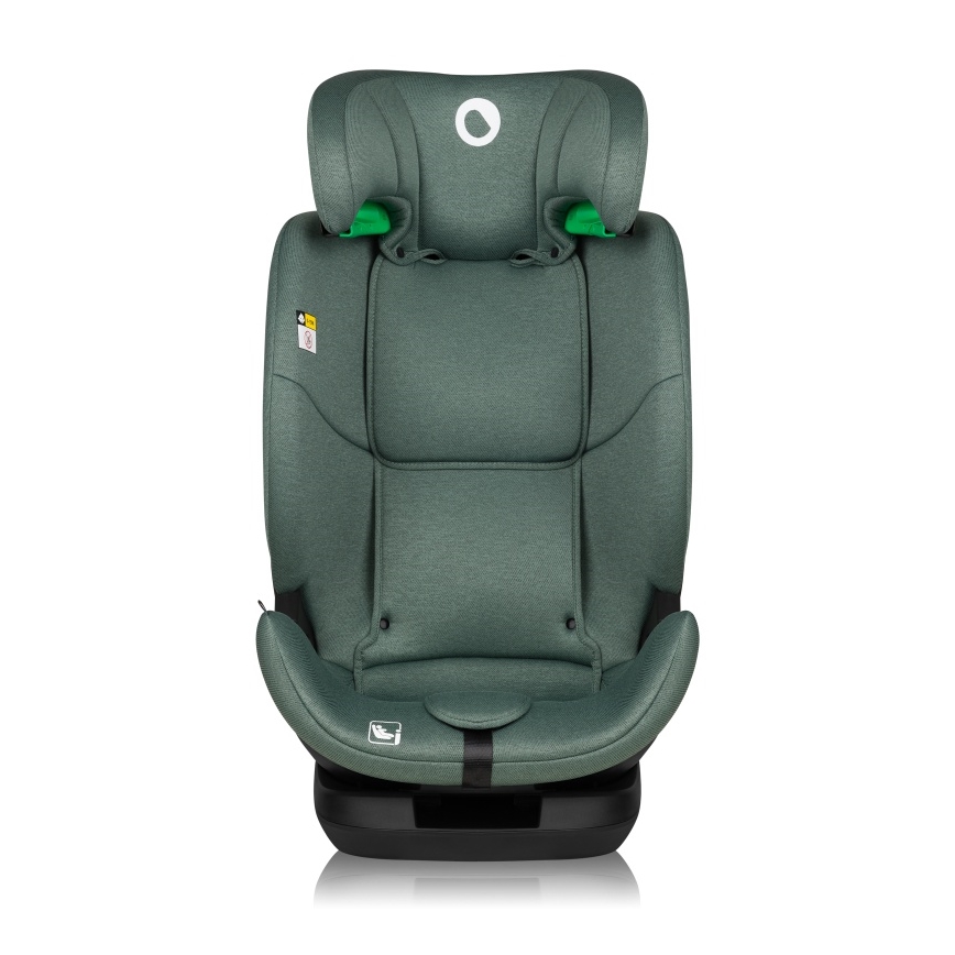 Lionelo - Детско столче за кола с въртяща се база LAVENDER i-Size 76-150 см Зелен пистачо