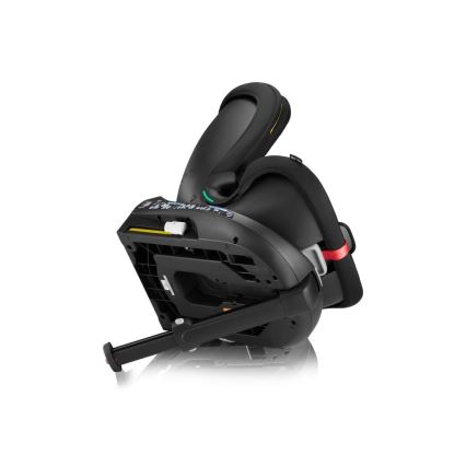 Lionelo - Автокресло с въртяща се основа NAVY i-Size 40-150 см черно/червено