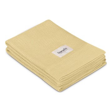 Lionelo - бамбуково одеяло BAMBOO BLANKET 75x100 cm лимонено жълто