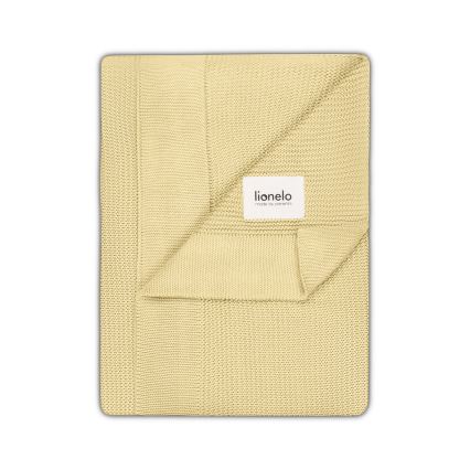 Lionelo - бамбуково одеяло BAMBOO BLANKET 75x100 cm лимонено жълто