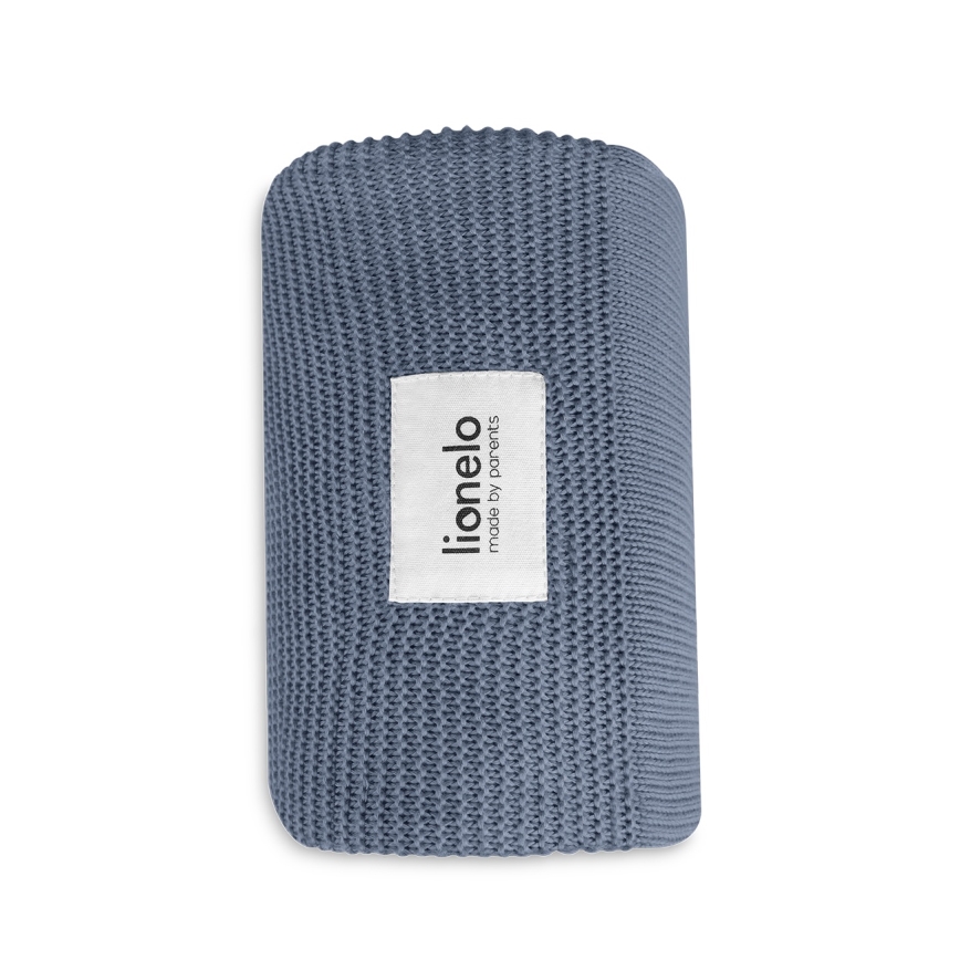 Lionelo - Бамбуково одеяло BAMBOO BLANKET 75x100 см Синьо