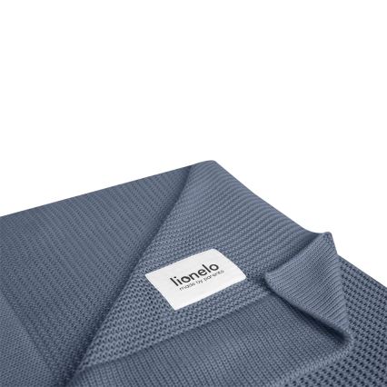 Lionelo - Бамбуково одеяло BAMBOO BLANKET 75x100 см Синьо