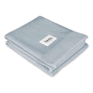 Lionelo - Бамбуково одеяло BAMBOO BLANKET 75x100 см Сиво