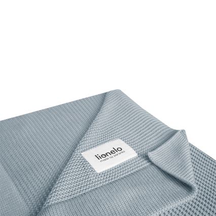 Lionelo - Бамбуково одеяло BAMBOO BLANKET 75x100 см Сиво