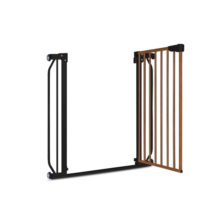 Lionelo - Бариера за безопасност TRUUS SLIM черна/кафява