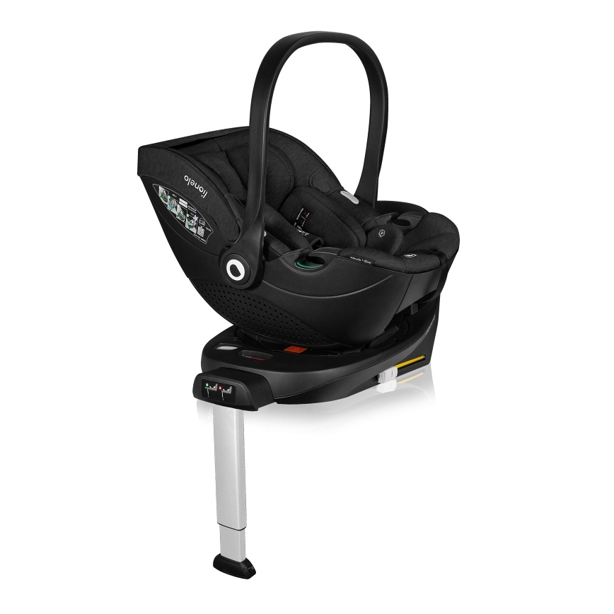 Lionelo - База за автокресла MOXIE SET i-Size, черна