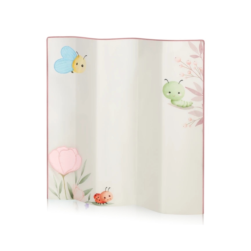 Lionelo - Бебешка игрална кошара MILLE PLUS розова