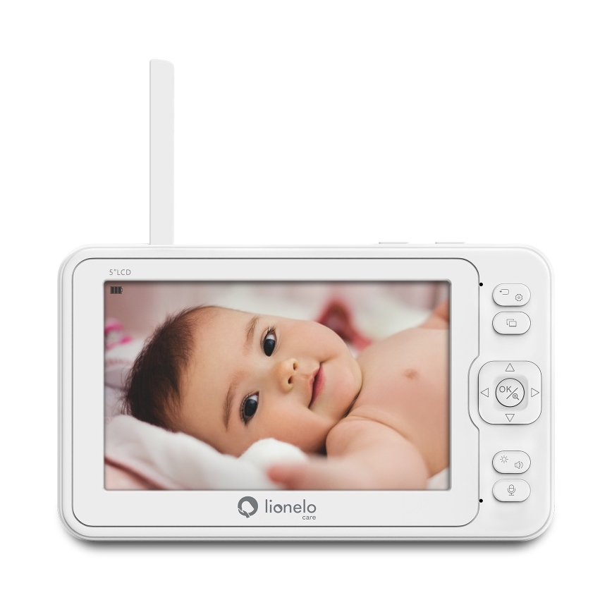 Lionelo - Бебешка видеоняня с монитор BABYLINE 8.3 5V 3600 mAh