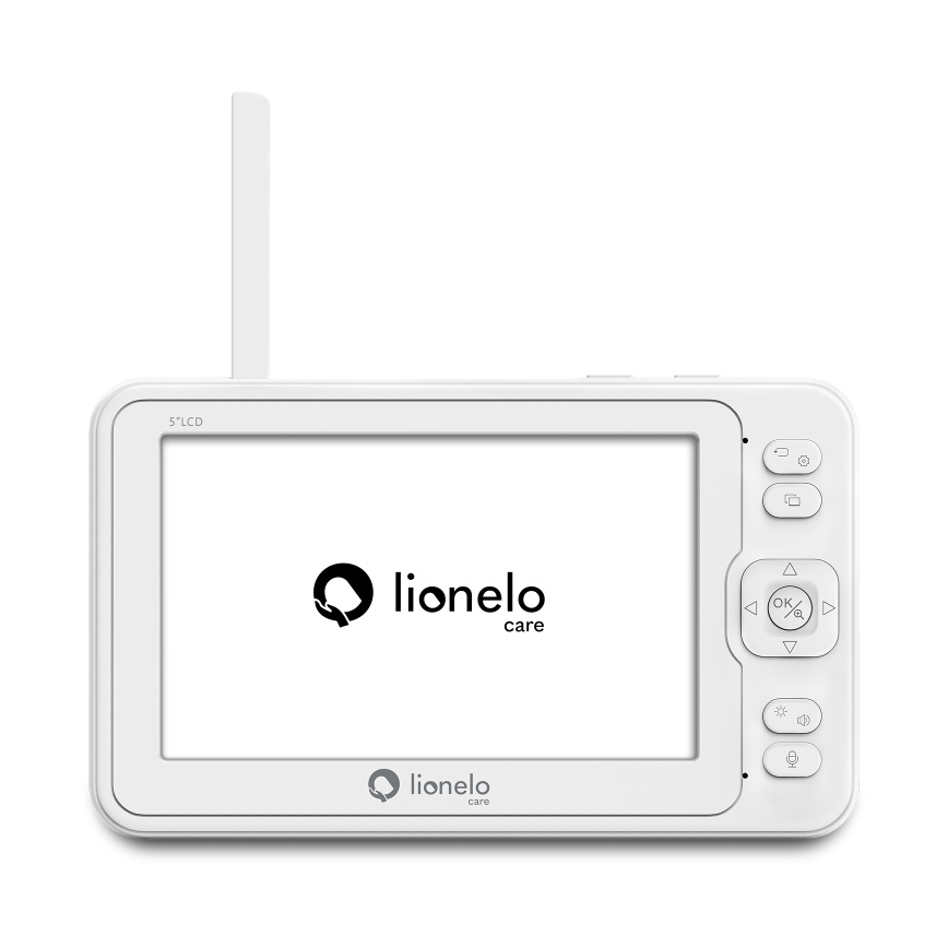 Lionelo - Бебешка видеоняня с монитор BABYLINE 8.3 5V 3600 mAh