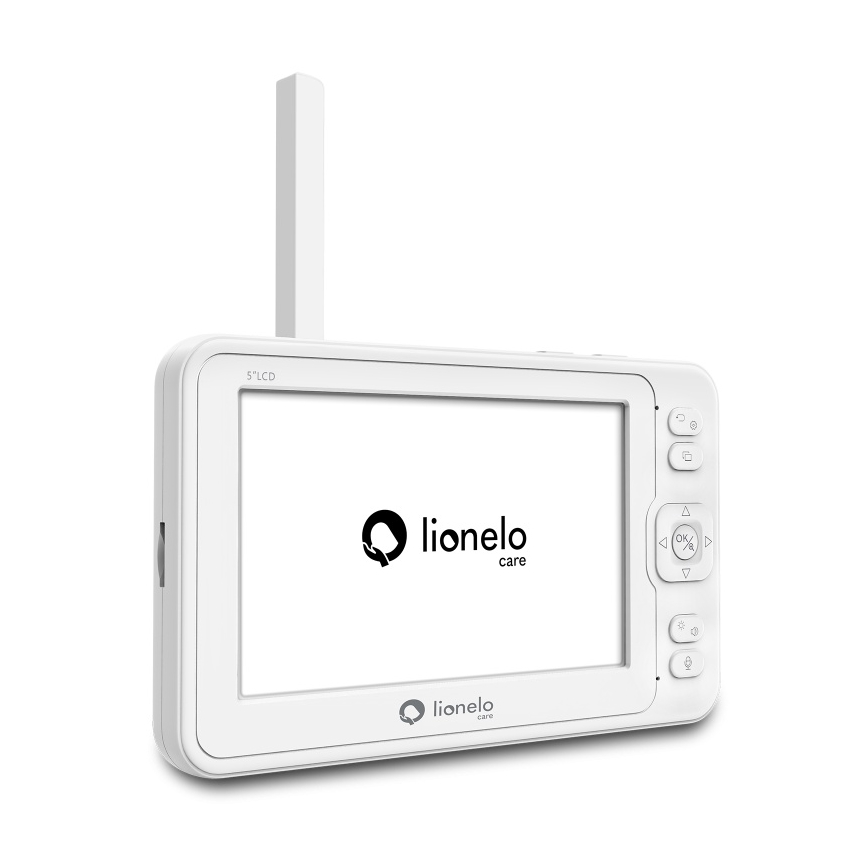 Lionelo - Бебешка видеоняня с монитор BABYLINE 8.3 5V 3600 mAh
