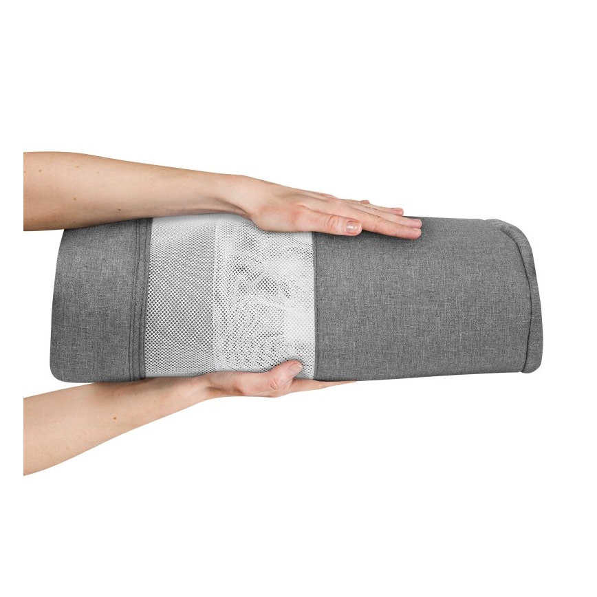 Lionelo - бебешка кошара 3-в-1 LEONIE PLUS, сива