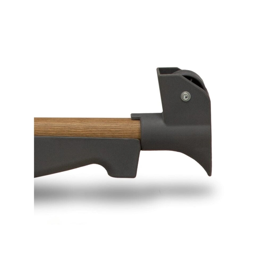 Lionelo - Бебешка кошара 3в1 LEONIE сив/черен