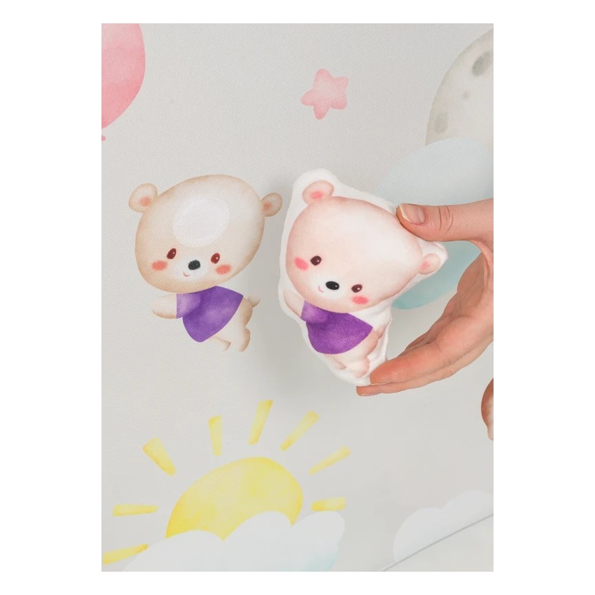 Lionelo - Бебешки манеж MILLE PLUS, сив/беж