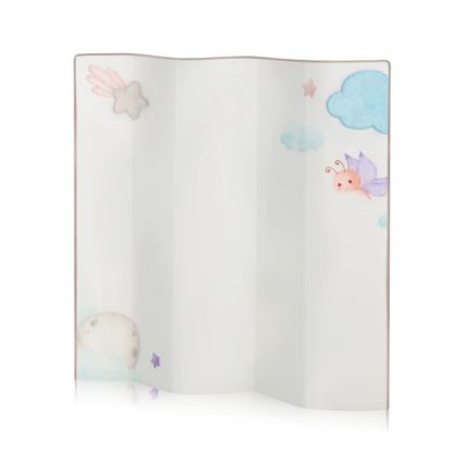 Lionelo - Бебешки манеж MILLE PLUS, сив/беж