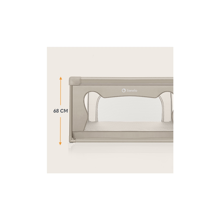 Lionelo - Бебешки манеж WILLOW бежов